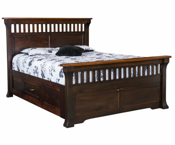 Bloomdale Bed With Pullout Footboard