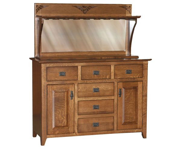 Cameo Buffet with Wine Rack