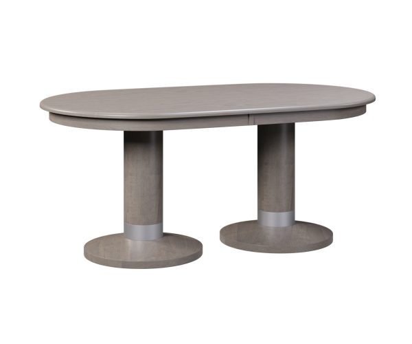 Alcoe Round Double Pedestal Table