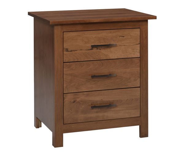 Williamsport 3 Drawer Nightstand
