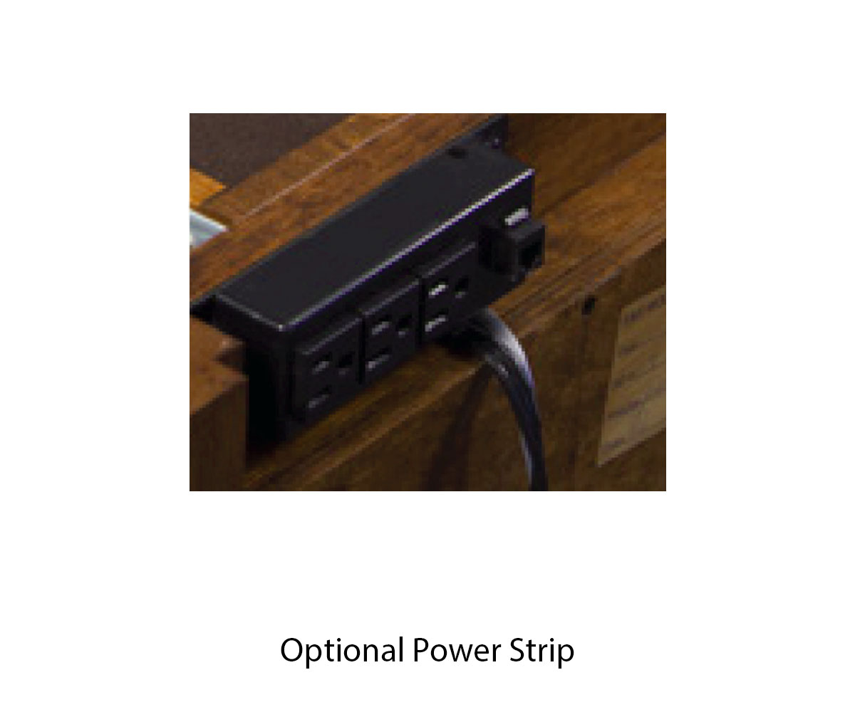 Bel Aire 3 Drawer Nightstand - Image 5