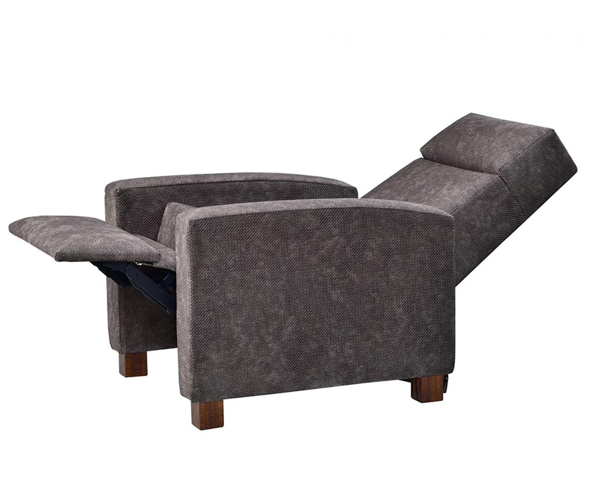 Modern Shaker Push Back Recliner - Image 2