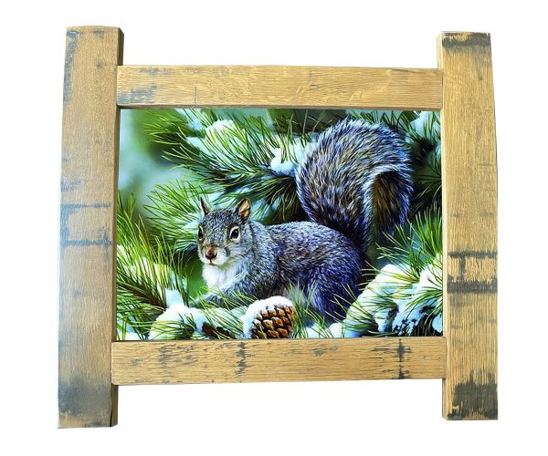 3D Stave Photo - Squirrel