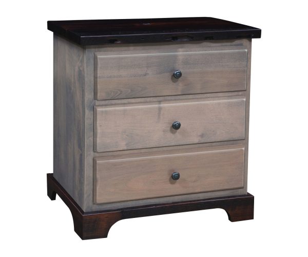 Manchester Three Drawer Nightstand