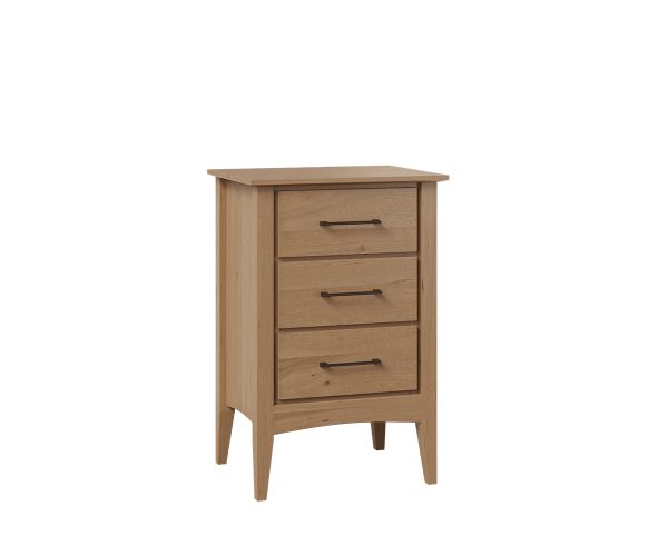 Atlantic 3 Drawer Nightstand