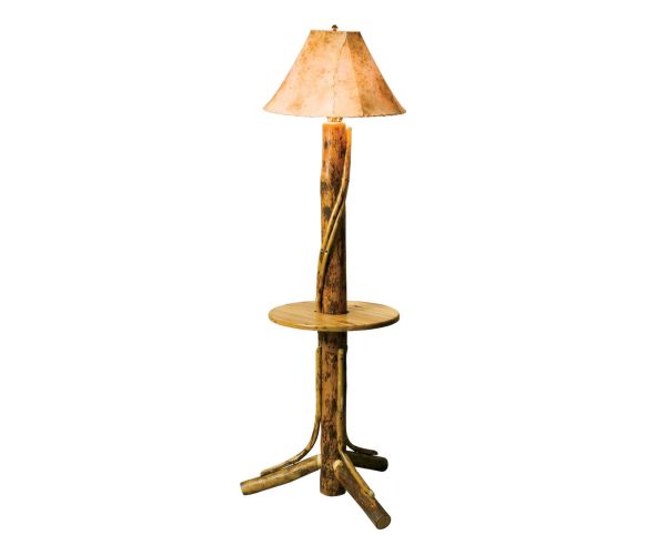 Floor Lamp With Shelf