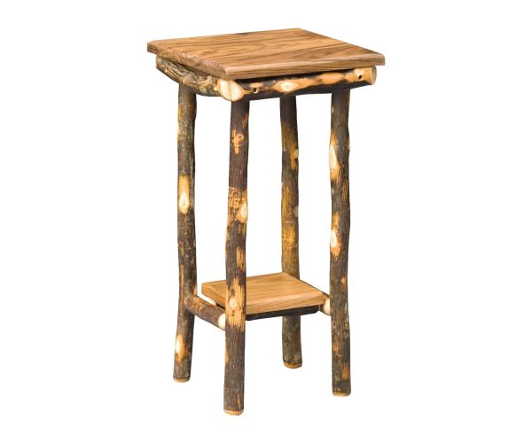 End Table With Solid Top And Shelf