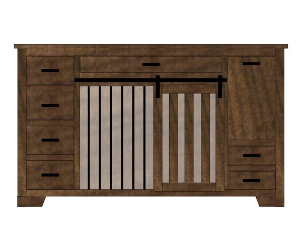 Legacy Large Single Barn Door Crate
