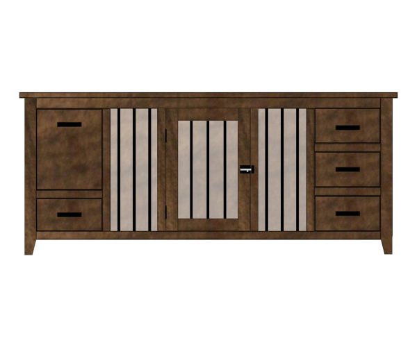 Legacy Medium Single Hinged Door Crate