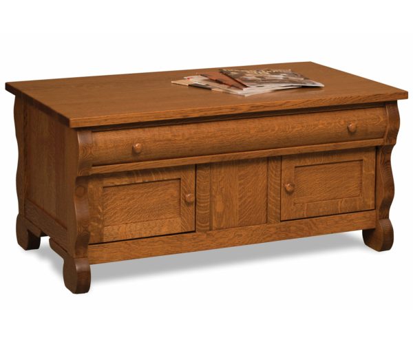 Old Classic Enclosed Coffee Table