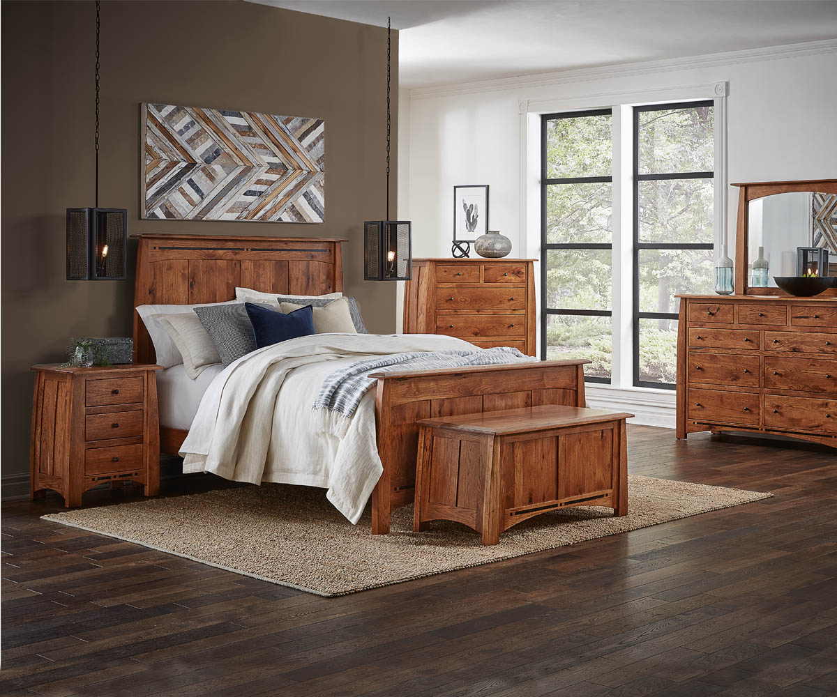 Boulder Creek 2 Drawer Nightstand - Image 7
