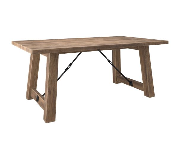 Live Edge #401 Settlers Trestle Base Table
