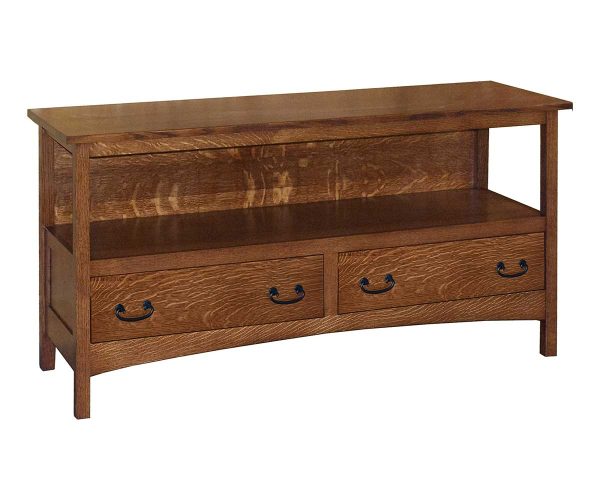 Granny Mission Open TV Cabinet - 60½"W