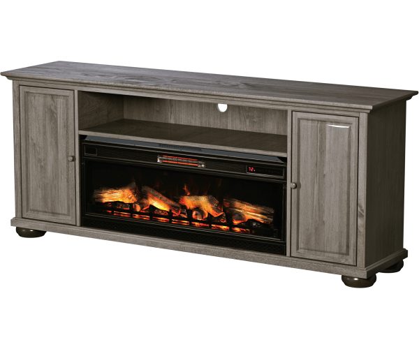 Strafford Media Console with Fireplace