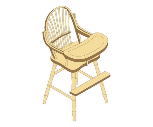 Sheaf Youth High Chair