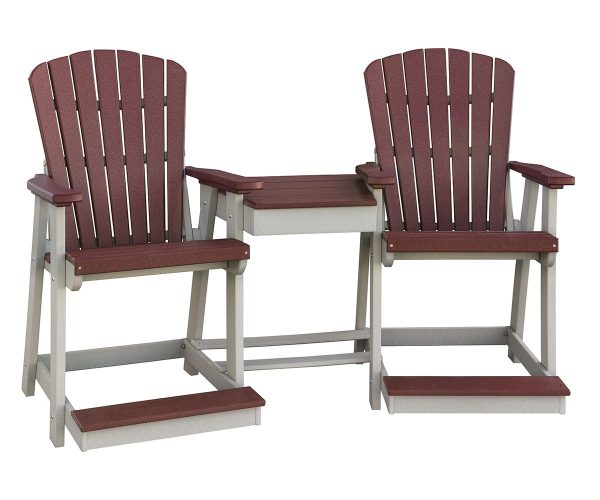 Fan Back Settee