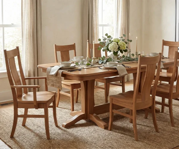 Millsdale Double Pedestal Dining Collection