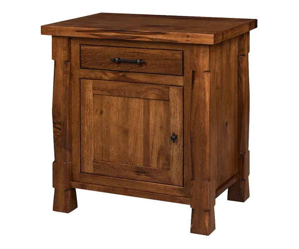 Ouray 1 Drawer 1 Door Nightstand