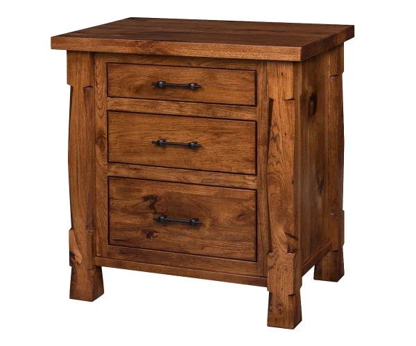 Ouray 3 Drawer Nightstand