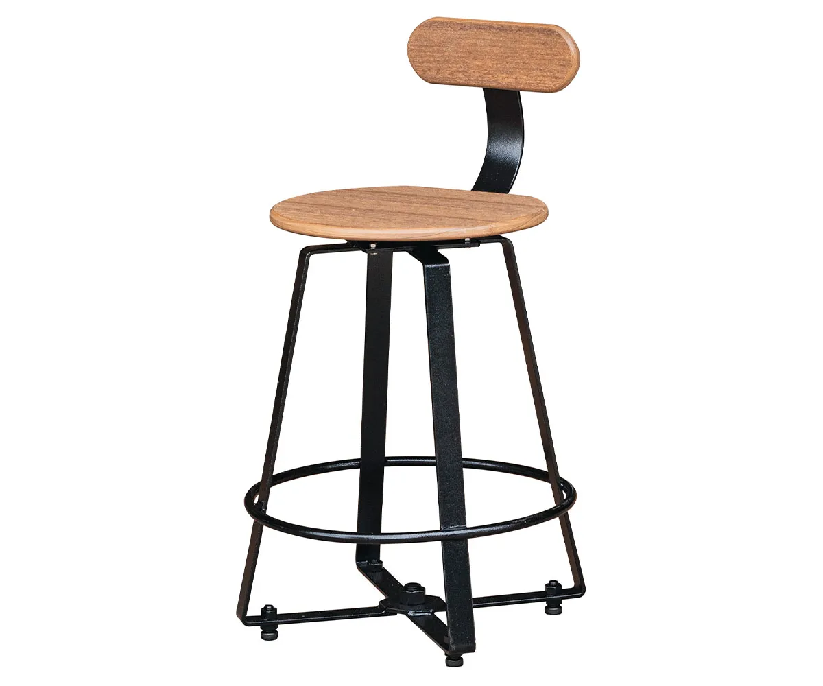 Iron Lake Steel Back Chair