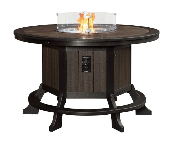 Jade Counter Table with Fire Ring - 60"