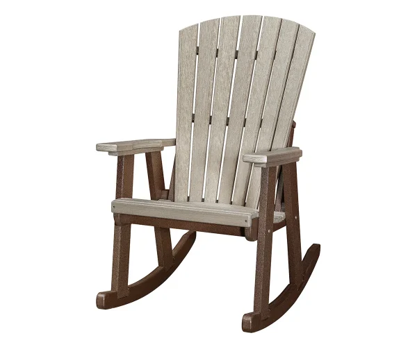 Fan Back Rocking Chair