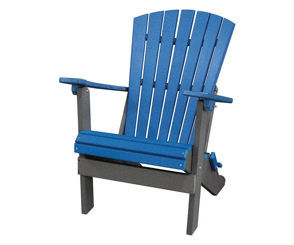 Fan Back Folding Adirondack Chair