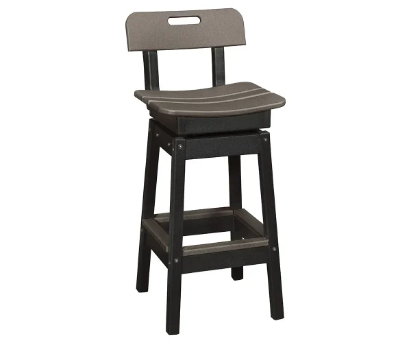 Saddle Seat Stool with Back